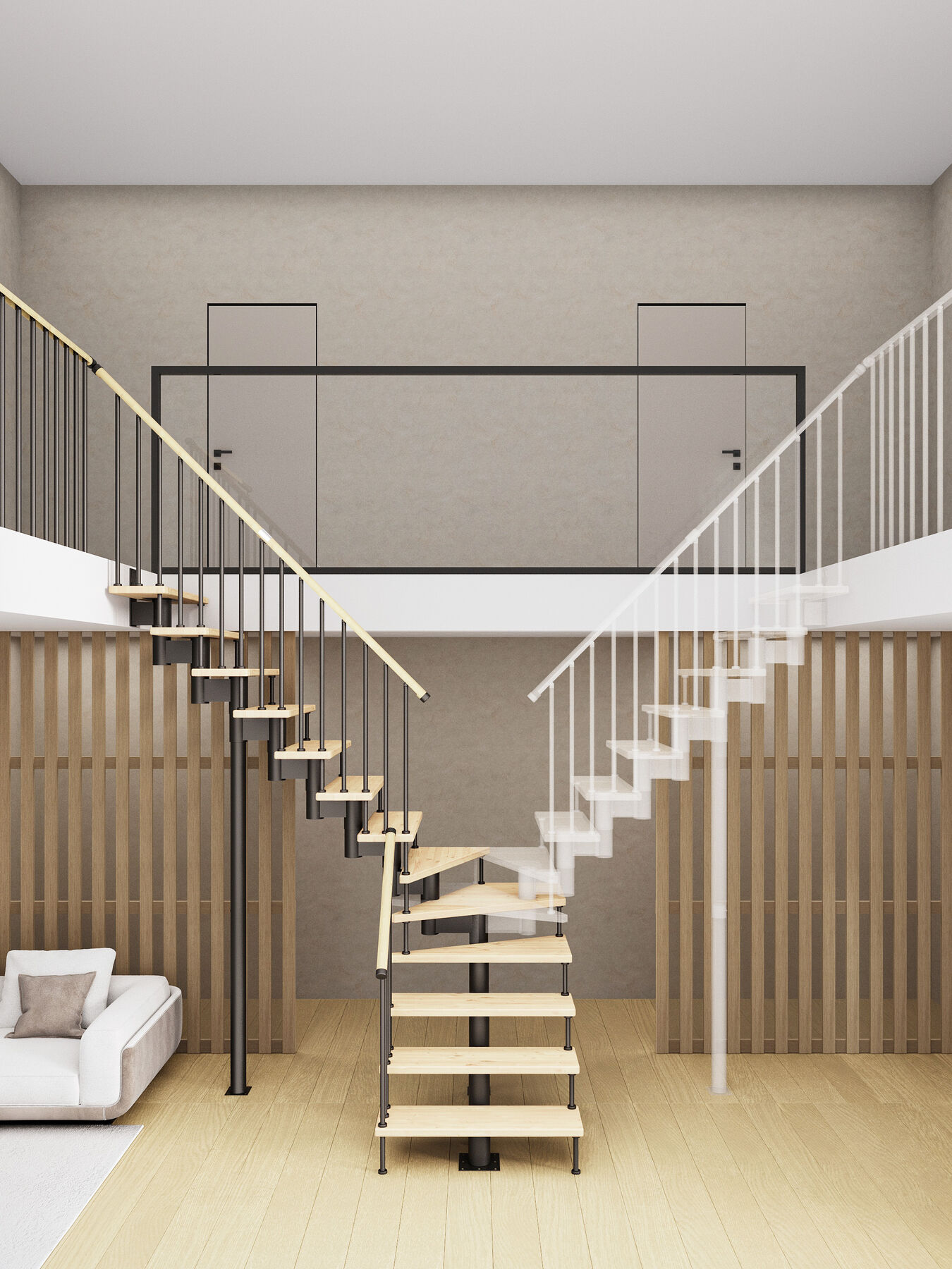 STAMET PRESTIGE – модульные тетивы под высоту этажа